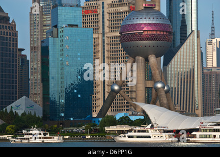 Pudong Lujiazui Finanz- und Trade Center, Shanghai, China Stockfoto