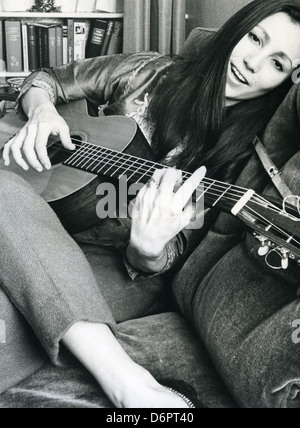 JULIE FELIX US-Folk-Sängerin im Januar 1967. Foto Tony Gale Stockfoto