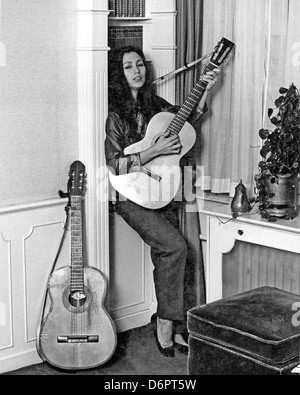 JULIE FELIX US-Folk-Sängerin im Januar 1967. Foto Tony Gale Stockfoto