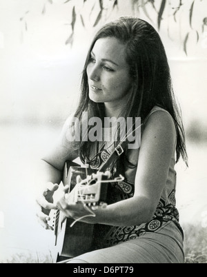 JULIE FELIX Promo-Foto des US-Folk-Sänger über 1967 Stockfoto