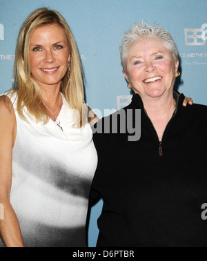 Katherine Kelly Lang, Susan Flannery 25. Silver Anniversary Party für CBS statt "The Bold and the Beautiful" in der Hill Street Stockfoto