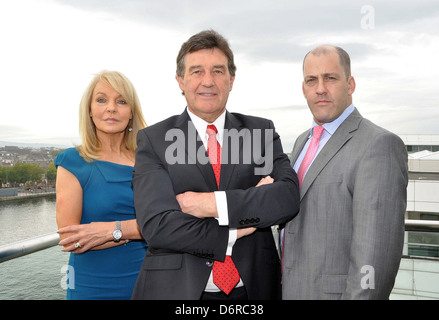 Jackie Lavin, Bill Cullen und Brian Purcell Sternen von Irlands "The Apprentice" starten Saison 4 mit einem special Screening von Stockfoto