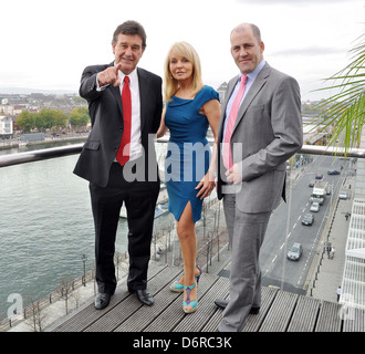 Bill Cullen, Jackie Lavin und Brian Purcell Sternen von Irlands "The Apprentice" starten Saison 4 mit einem special Screening von Stockfoto