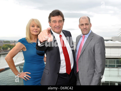 Jackie Lavin, Bill Cullen und Brian Purcell Sternen von Irlands "The Apprentice" starten Saison 4 mit einem special Screening von Stockfoto