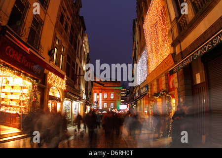 Weihnachten in Brüssel. Stockfoto