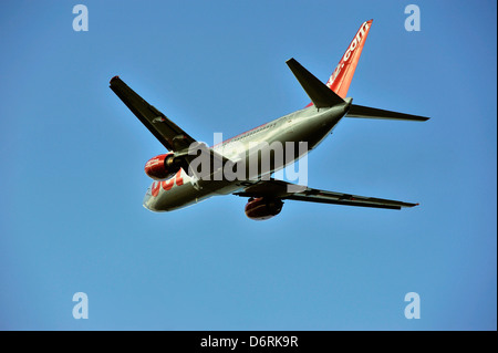 Jet2 Boeing 737 von Leeds Bradford International Airport Stockfoto