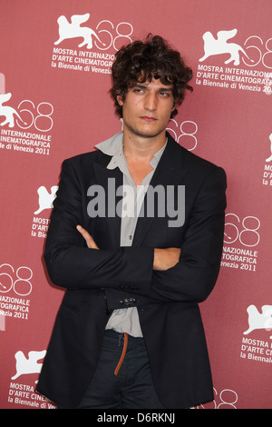 Louis Garrel der 68. Filmfestspiele von Venedig - Tag3 - UN Ete Brulant "Photocall Venedig, Italien - 02.09.11 Stockfoto