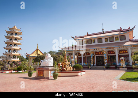 Chinesische Tempel, Pyin Oo Lwin, auch bekannt als Pyin U Lwin und Maymyo, in der Nähe von Mandalay, Myanmar (Burma) Stockfoto