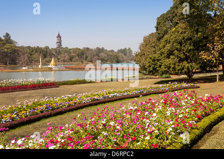 Kandawgyi Nationalgarten, Pyin Oo Lwin, auch bekannt als Pyin U Lwin und Maymyo, in der Nähe von Mandalay, Myanmar (Burma) Stockfoto