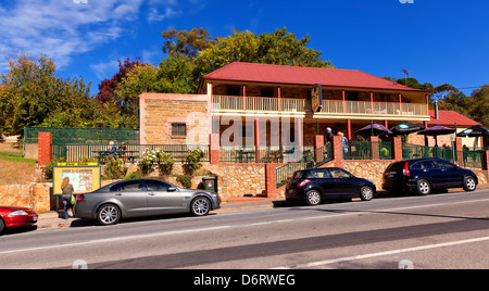 Das Royal Oak Hotel in Adelaide Hills Stadt von Clarendon South Australia Stockfoto