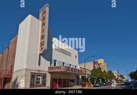 Historischen Marion Theater in Magnolia Street in der "Pferde-Hauptstadt der Welt" - Ocala, Florida Stockfoto