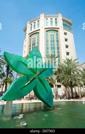 Healthcare City Viertel mit vielen Krankenhäusern und Gesundheitseinrichtungen in Dubai Vereinigte Arabische Emirate Stockfoto