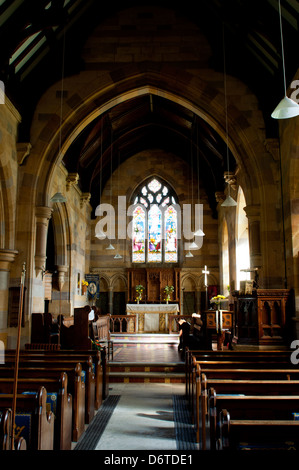 St.-Andreas Kirche, Temple Grafton, Warwickshire, UK Stockfoto