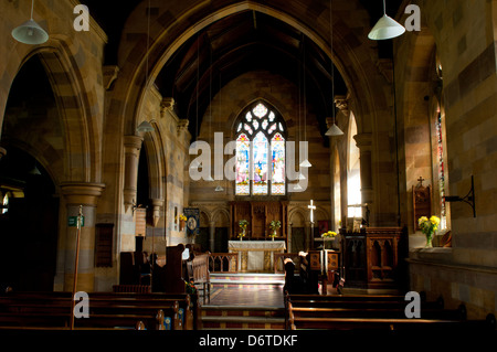 St.-Andreas Kirche, Temple Grafton, Warwickshire, UK Stockfoto