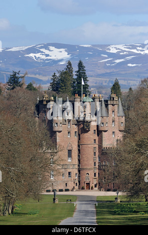 Glamis Castle, Angus, Schottland, UK Stockfoto