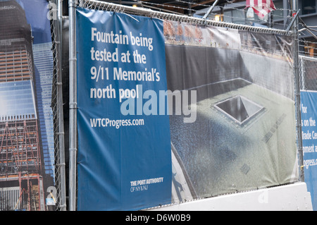 New World Trade Center Complex gebaut in der financial District von New York City, USA Stockfoto