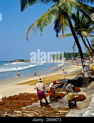 8440. Lighthouse Beach, Kovalam, Kerala Zustand, Indien Stockfoto