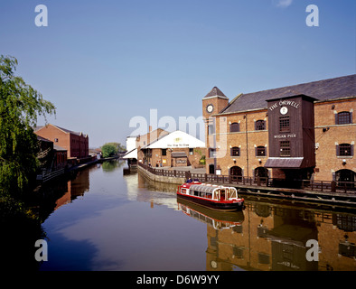 8512. Wigan Pier & Leeds-Liverpool-Kanal, Wigan, Manchester, England, Europa Stockfoto