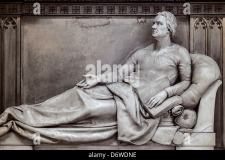 Grab von James Harris, 1. Earl of Malmesbury (1746-1820), die Kathedrale von Salisbury, Wiltshire, England Stockfoto