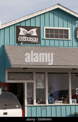 Mavericks Surf Shop Half Moon Bay California Stockfoto