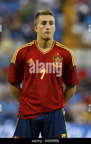 Gerard Deulofeu (ESP), 10. September 2012 - Fußball / Fußball: UEFA unter 21 Championship Qualifikationsrunde match zwischen U21 Spanien und U21Croatia, im Stadium Jose Rico Perez, Alicante, Spanien, 10. September 2012. (Foto: AFLO) Stockfoto