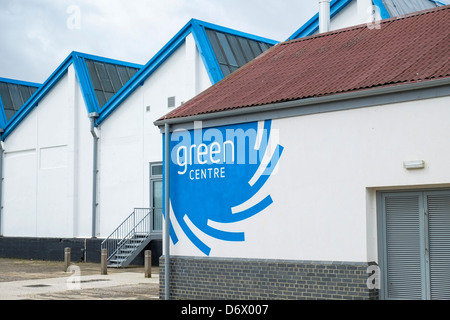 Das grüne Zentrum am Wat Tyler Country Park in Essex Stockfoto