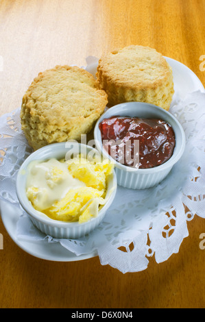 Cream Tea - John Gollop Stockfoto