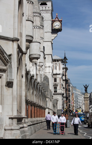 High Court Königshöfe von Gerechtigkeit Strang London Stockfoto