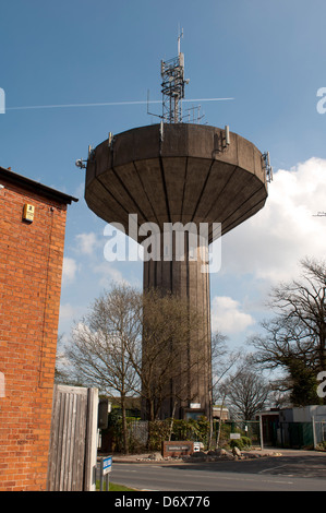 Der Wasserturm, Headless Cross, Redditch, England, UK Stockfoto