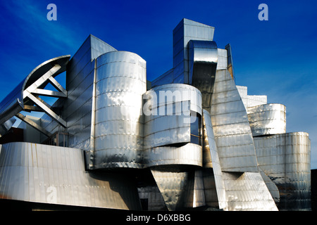 Weisman Art Museum der Campus der University of Minnesota in Minneapolis, USA, entworfen von dem Architekten Frank Gehry Stockfoto