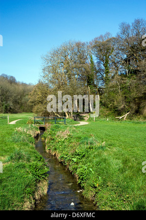 Porthkerry Parken Barry Vale von Glamorgan-Süd-wales Stockfoto