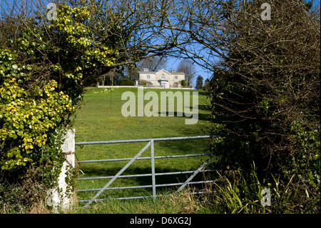 Porthkerry Parken Barry Vale von Glamorgan-Süd-wales Stockfoto