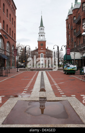 Church Street Marketplace in Burlington, Vermont, USA Stockfoto