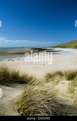 Dünen und Strand Aberthaw Salzwiesen Natur reservieren täglicher Vale von Glamorgan-Süd-wales Stockfoto