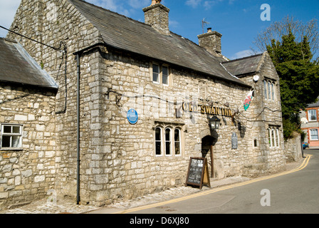 old Swan Inn, Llantwit großen Vale von Glamorgan, Südwales. Stockfoto