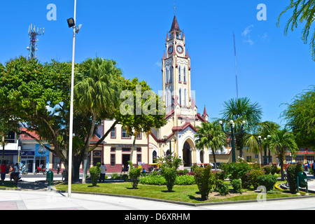 Die Hauptkirche in Iquitos, Loreto, Peru Stockfoto