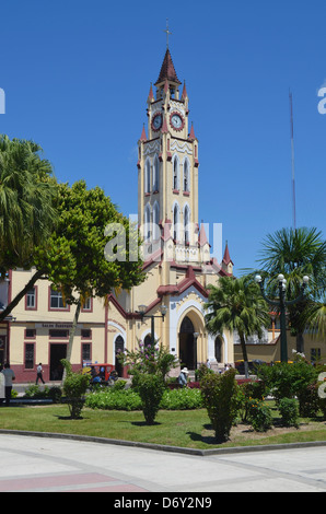 Die Hauptkirche in Iquitos, Loreto, Peru Stockfoto