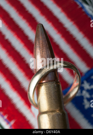 Pistole-Liebe Stockfoto