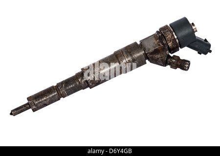 Injektor abgenutzt Stockfoto