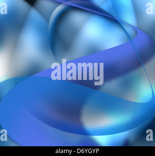 abstrakte blaue Linien Hintergrund Stockfoto