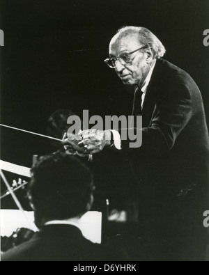 AARON COPLAND (1900-1990), US-amerikanischer Komponist um 1970 Stockfoto