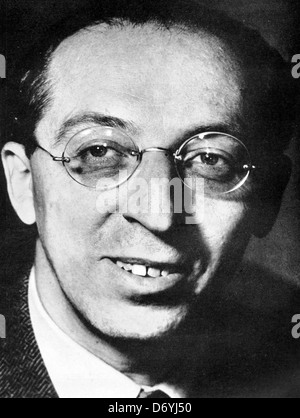 AARON COPLAND (1900-1990), US-amerikanischer Komponist von 1945 Stockfoto