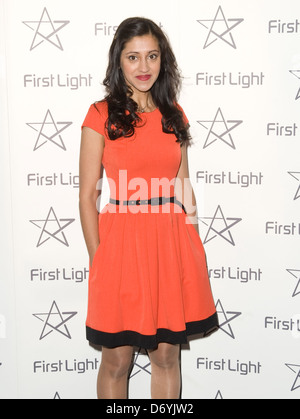 Manjinder Virk das erste Licht Film Awards 2012 beim BFI Southbank London, England - 05.03.12 Stockfoto