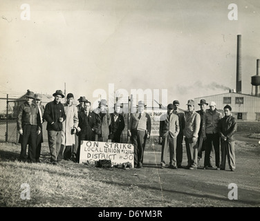 Lokale 12146 streiken Stockfoto