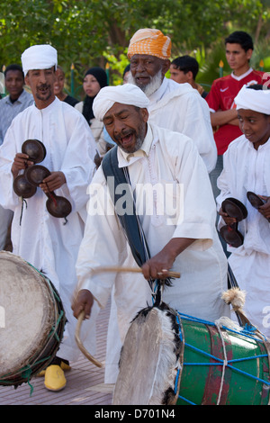 Traditionelle marokkanische Musiker Stockfoto