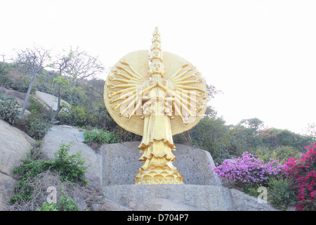 Guan Yin ist die Göttin der Chinesen. Stockfoto