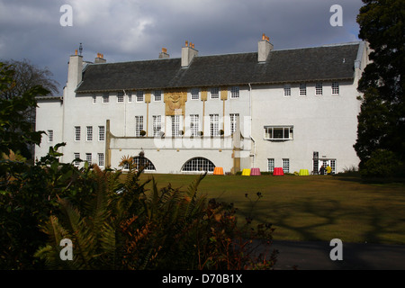 Haus für eine Kunst-Liebhaber Bellahouston Park Glasgow Stockfoto