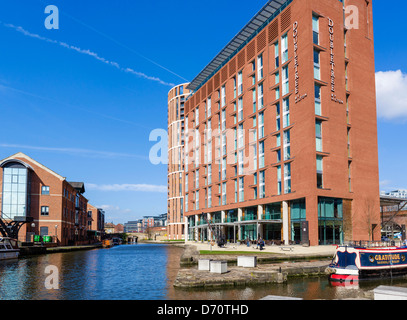 Das DoubleTree Hotel by Hilton, Getreidespeicher Wharf, Leeds, West Yorkshire, Großbritannien Stockfoto