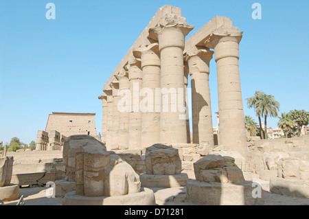 Luxor-Tempel-Komplex, Luxor (Theben), Ägypten, Afrika Stockfoto