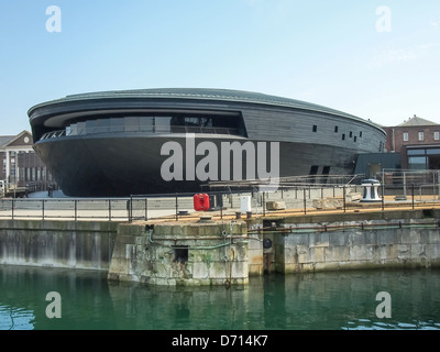 Die Mary Rose Museum in Portsmouth Historic Dockyard, England Stockfoto